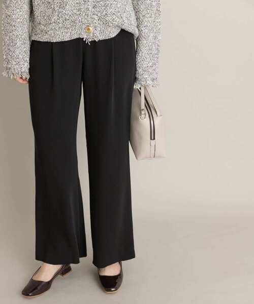 F by ROSSO(エフバイロッソ)の「F by ROSSO イージーワイドパンツ(その他パンツ・レディース・ブラック/ブルー/グレー系その他・38/36)」の17枚目の写真