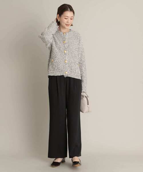 F by ROSSO(エフバイロッソ)の「F by ROSSO イージーワイドパンツ(その他パンツ・レディース・ブラック/ブルー/グレー系その他・38/36)」の19枚目の写真