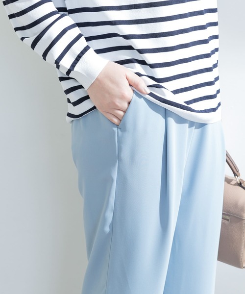 F by ROSSO(エフバイロッソ)の「F by ROSSO イージーワイドパンツ(その他パンツ・レディース・ブラック/ブルー/グレー系その他・38/36)」の21枚目の写真