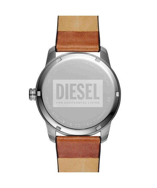 DIESEL（ディーゼル）の「ディーゼル 腕時計 メンズ アナログ レザー DZ1784（アナログ腕時計・メンズ・ダークブラウン・FREE）」の3枚目の写真