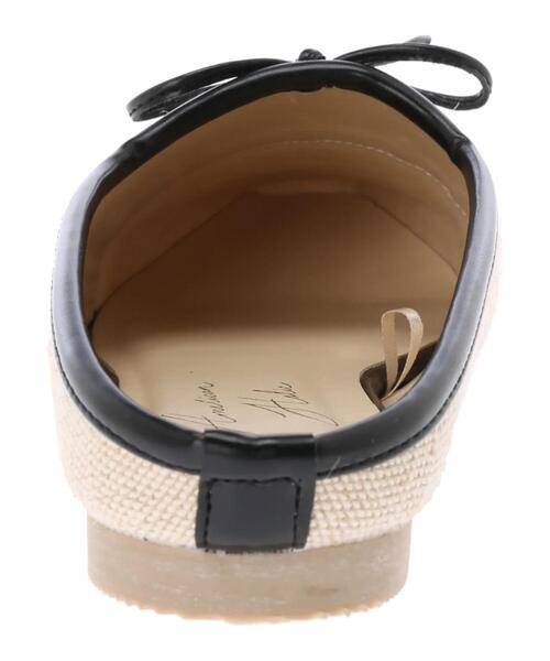 AMERICAN HOLIC（アメリカンホリック）の「キャンバスバレエミュール（バレエシューズ・レディース・ブラック/キャメル・S/M/L）」の16枚目の写真