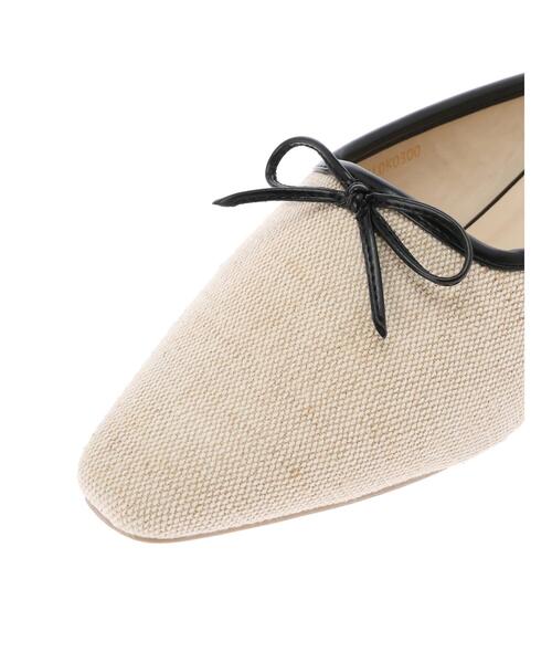 AMERICAN HOLIC（アメリカンホリック）の「キャンバスバレエミュール（バレエシューズ・レディース・ブラック/キャメル・S/M/L）」の18枚目の写真