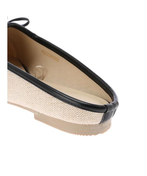 AMERICAN HOLIC（アメリカンホリック）の「キャンバスバレエミュール（バレエシューズ・レディース・ブラック/キャメル・S/M/L）」の19枚目の写真