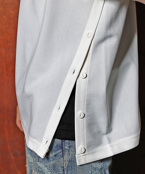 RATTLE TRAP(ラトルトラップ)の「梨地×スムース アンサンブルTシャツ(Tシャツ/カットソー・メンズ・ホワイト/ブラック・S/M/L)」の18枚目の写真