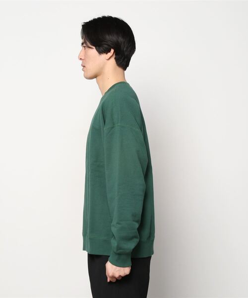 GOLD（ゴールド）の「GOLD / ゴールド：CREW NECK SWEAT SHIRT：22A-GL68877[MUS]（スウェット・メンズ・グリーン/ネイビー・L/M）」の3枚目の写真