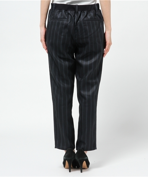 CIAOPANIC TYPY（チャオパニックティピー）の「レジメンタルストライプテーパードリブパンツ（その他パンツ・レディース・オフホワイト/ネイビー・LARGE/MEDIUM/SMALL）」の9枚目の写真