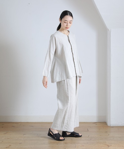 最終値下げ【美品】plantation メランジWAVE パンツ Plantation（プランテーション）の「メランジWAVE/パンツ（その他