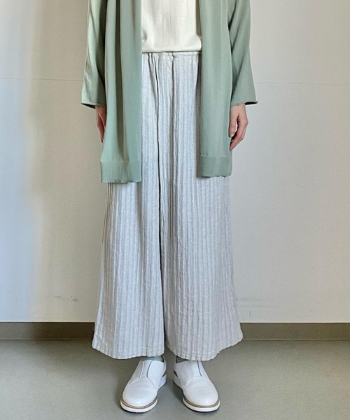 plantation／メランジWAVEパンツ Plantation（プランテーション）の「メランジWAVE/パンツ