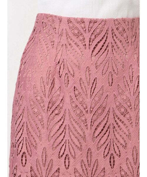 LAGUNAMOON（ラグナムーン）の「リーフレースマーメイドスカート（スカート・レディース・ホワイト/ブラック/ピンク・SMALL/MEDIUM）」の8枚目の写真