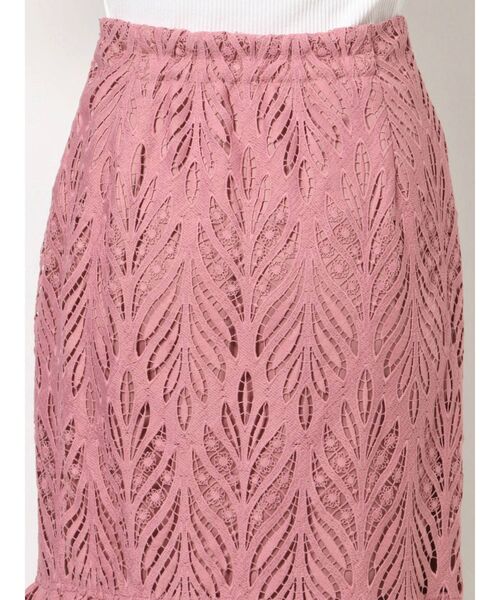 LAGUNAMOON（ラグナムーン）の「リーフレースマーメイドスカート（スカート・レディース・ホワイト/ブラック/ピンク・SMALL/MEDIUM）」の12枚目の写真