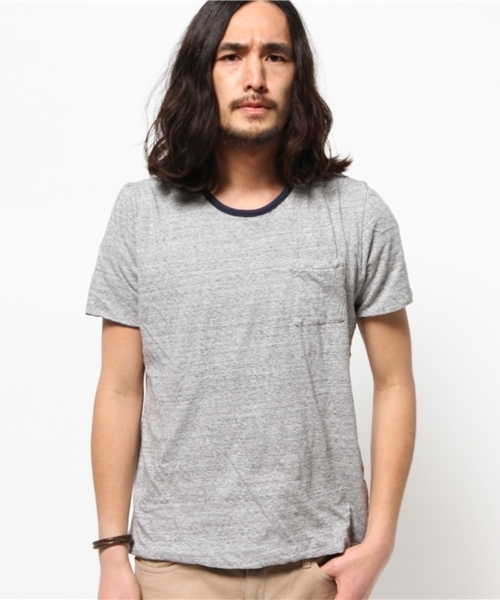 Denime(ドゥニーム)の「【MadeInJapan】リバーシブルTシャツ(Tシャツ/カットソー・メンズ・ホワイト/オリーブ/ネイビー・SMALL/LARGE/MEDIUM)」の12枚目の写真