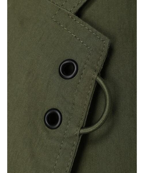 CRAFT STANDARD BOUTIQUE（クラフトスタンダードブティック）の「綿ナイロンダンプ オーバージャケット　＊（テーラードジャケット・メンズ・カーキ/ブラック・L/M）」の10枚目の写真