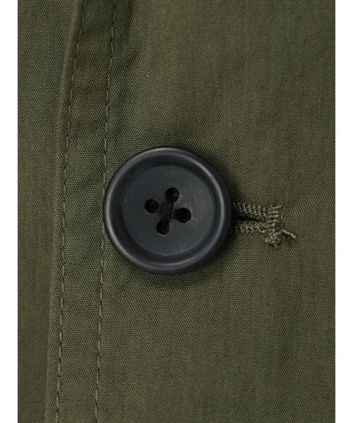 CRAFT STANDARD BOUTIQUE（クラフトスタンダードブティック）の「綿ナイロンダンプ オーバージャケット　＊（テーラードジャケット・メンズ・カーキ/ブラック・L/M）」の11枚目の写真
