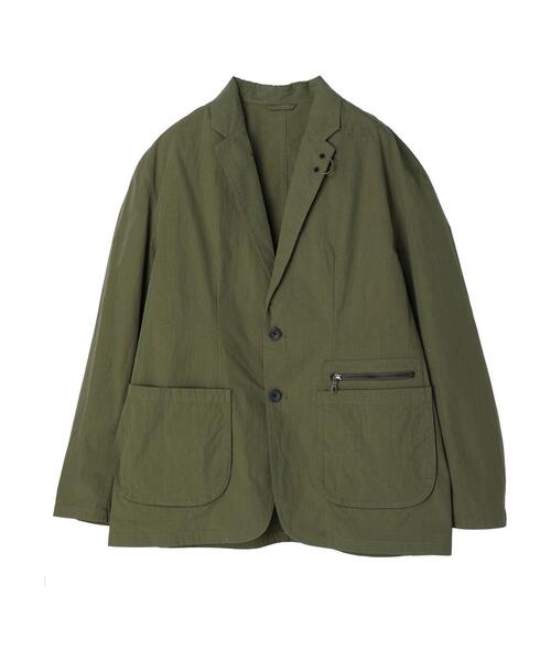 CRAFT STANDARD BOUTIQUE（クラフトスタンダードブティック）の「綿ナイロンダンプ オーバージャケット　＊（テーラードジャケット・メンズ・カーキ/ブラック・L/M）」の17枚目の写真