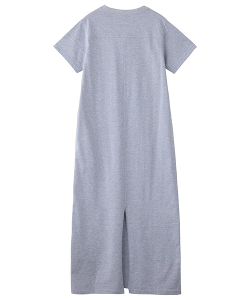 X-girl（エックスガール）の「COLLEGE LOGO S/S MAXI DRESS（ワンピース・レディース・イエロー/アッシュ/チャコール・S/M）」の16枚目の写真