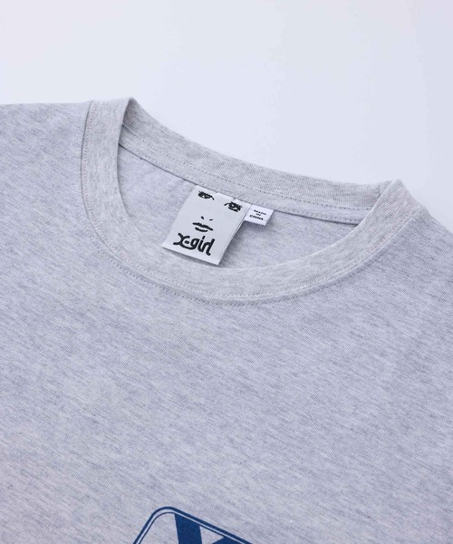 X-girl（エックスガール）の「COLLEGE LOGO S/S MAXI DRESS（ワンピース・レディース・イエロー/アッシュ/チャコール・S/M）」の17枚目の写真