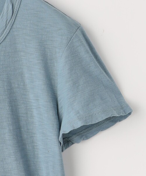 JAMES PERSE（ジェームスパース）の「スラブジャージー クルーネックTシャツ WUA3037（Tシャツ/カットソー・レディース・ブルー系その他2/カーキ・2/0/3/1）」の4枚目の写真