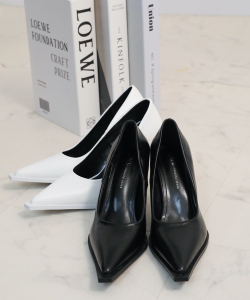 ap retro（アプレトロ）の「ポインテッドトゥパンプス（パンプス・レディース・ブラック/ホワイト/オレンジ・LARGE/MEDIUM）」の6枚目の写真