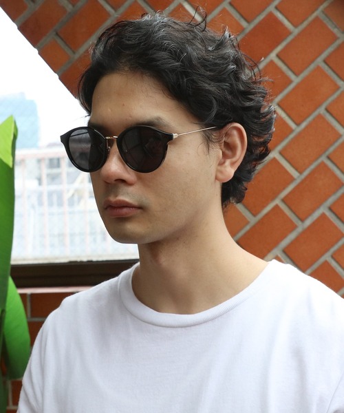 ８(eight)（エイト）の「ボストンカラーサングラス（サングラス・メンズ・ブラック系その他/グレー系その他/ブラウン系その他/パープル系その他/レッド系その他/ゴールド系その他・FREE）」の7枚目の写真