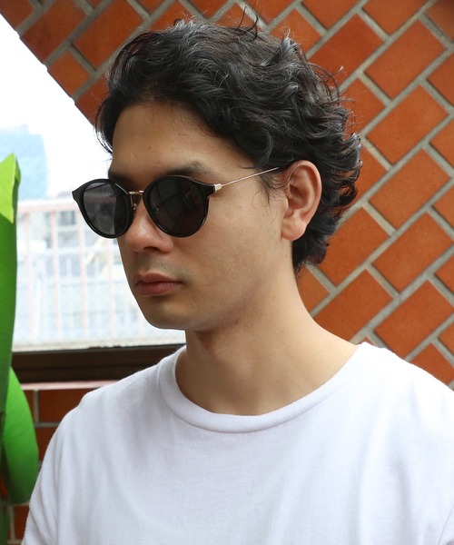 ８(eight)（エイト）の「ボストンカラーサングラス（サングラス・メンズ・ブラック系その他/グレー系その他/ブラウン系その他/パープル系その他/レッド系その他/ゴールド系その他・FREE）」の8枚目の写真