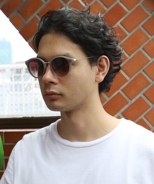 ８(eight)（エイト）の「ボストンカラーサングラス（サングラス・メンズ・ブラック系その他/グレー系その他/ブラウン系その他/パープル系その他/レッド系その他/ゴールド系その他・FREE）」の10枚目の写真