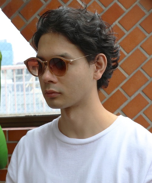 ８(eight)（エイト）の「ボストンカラーサングラス（サングラス・メンズ・ブラック系その他/グレー系その他/ブラウン系その他/パープル系その他/レッド系その他/ゴールド系その他・FREE）」の12枚目の写真