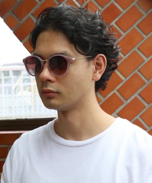 ８(eight)（エイト）の「ボストンカラーサングラス（サングラス・メンズ・ブラック系その他/グレー系その他/ブラウン系その他/パープル系その他/レッド系その他/ゴールド系その他・FREE）」の13枚目の写真