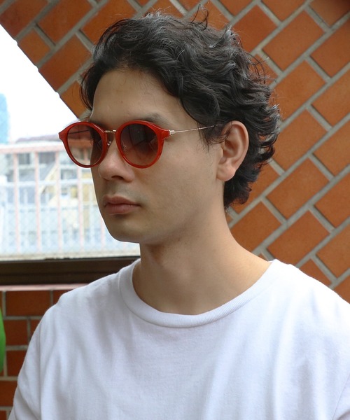 ８(eight)（エイト）の「ボストンカラーサングラス（サングラス・メンズ・ブラック系その他/グレー系その他/ブラウン系その他/パープル系その他/レッド系その他/ゴールド系その他・FREE）」の16枚目の写真