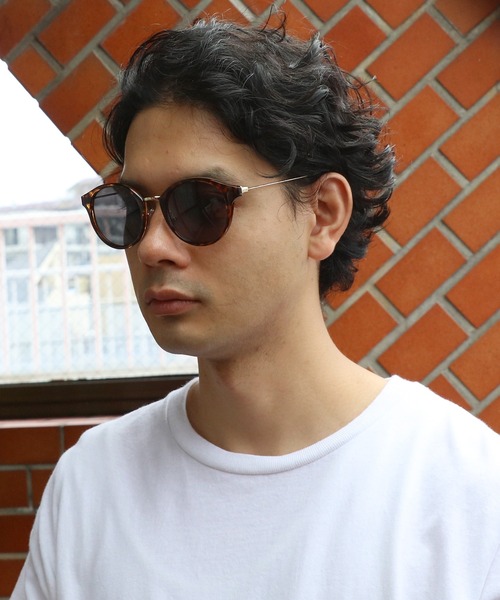 ８(eight)（エイト）の「ボストンカラーサングラス（サングラス・メンズ・ブラック系その他/グレー系その他/ブラウン系その他/パープル系その他/レッド系その他/ゴールド系その他・FREE）」の17枚目の写真