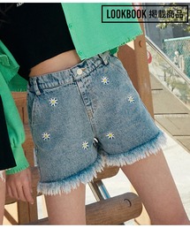 ANAP GｉRL | デイジー刺繍ショートパンツ(デニムパンツ)