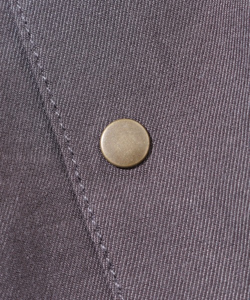 F.O.KIDS（エフオーキッズ）の「F.O.KIDS/エフオーキッズ リラックスセットアップ 半袖/ショーツ（セットアップ・キッズ・チャコールグレー/ベージュ/カーキ・120/140）」の6枚目の写真