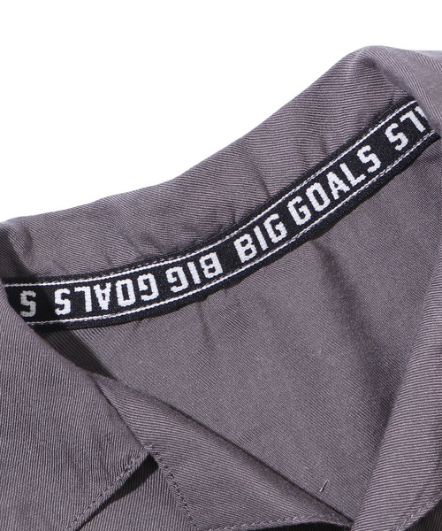 F.O.KIDS（エフオーキッズ）の「F.O.KIDS/エフオーキッズ リラックスセットアップ 半袖/ショーツ（セットアップ・キッズ・チャコールグレー/ベージュ/カーキ・120/140）」の5枚目の写真