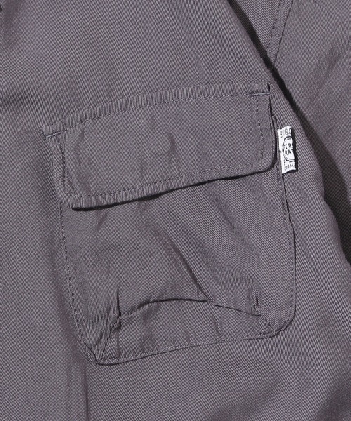 F.O.KIDS（エフオーキッズ）の「F.O.KIDS/エフオーキッズ リラックスセットアップ 半袖/ショーツ（セットアップ・キッズ・チャコールグレー/ベージュ/カーキ・120/140）」の7枚目の写真