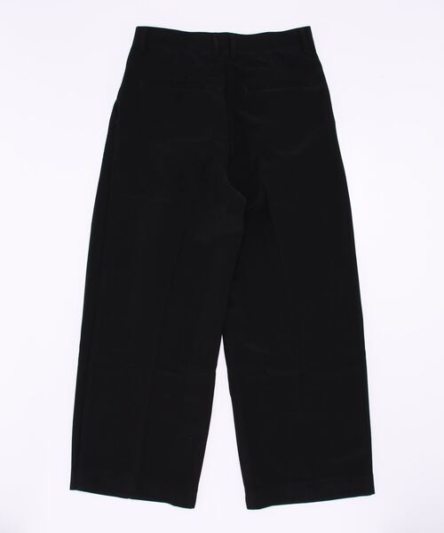 WESTBOY(ウエストボーイ)の「ダブルタックワイドスラックス WOG22S2PT07【WB ORIGINALS】(スラックス・メンズ・ブラック/ホワイト・L/M/XL)」の11枚目の写真