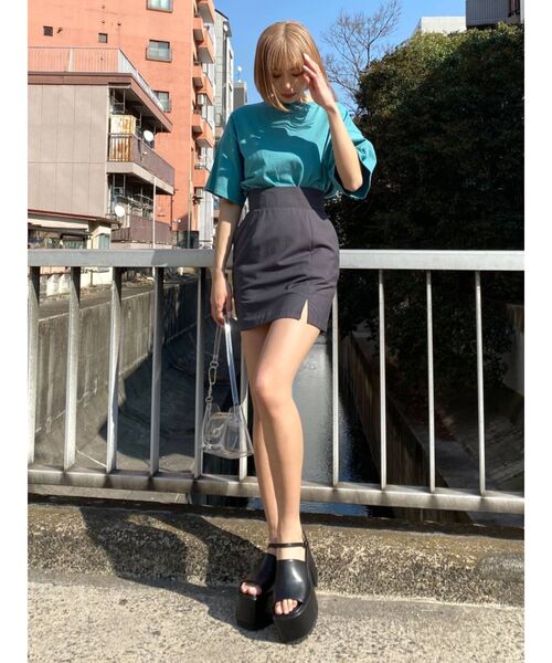 EMODA（エモダ）の「ボリュームトゥサンダル（サンダル・レディース・ホワイト/ブラック・SMALL/MEDIUM/LARGE）」の12枚目の写真