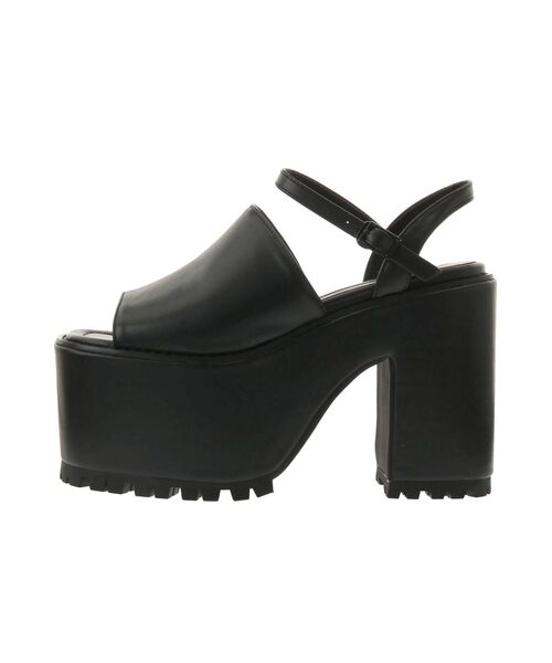 EMODA（エモダ）の「ボリュームトゥサンダル（サンダル・レディース・ホワイト/ブラック・SMALL/MEDIUM/LARGE）」の14枚目の写真