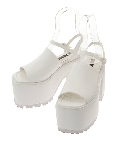 EMODA（エモダ）の「ボリュームトゥサンダル（サンダル・レディース・ホワイト/ブラック・SMALL/MEDIUM/LARGE）」の8枚目の写真