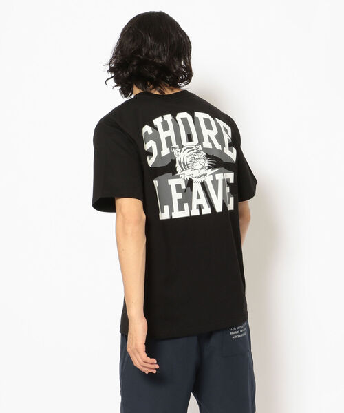 AVIREX（アヴィレックス）の「ショア リーブ Tシャツ/SHORE LEAVE T-SHIRT / アヴィレックス / AVIREX（Tシャツ/カットソー・メンズ・ブラック/ホワイト/クリーム・X-LARGE/XX-LARGE/LARGE/MEDIUM）」の3枚目の写真
