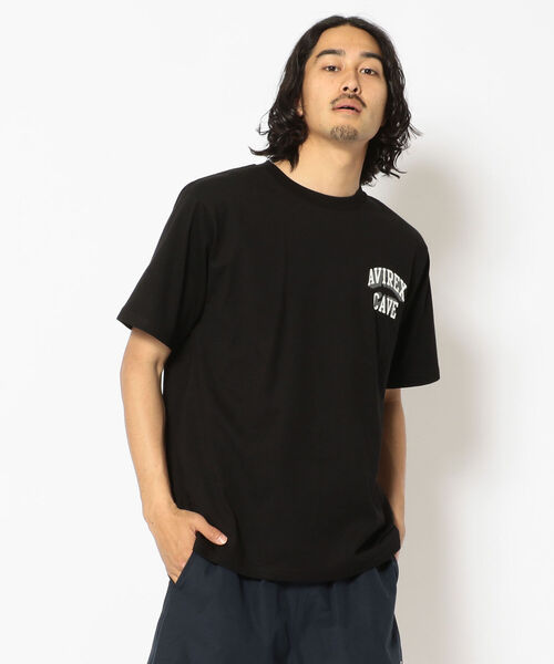 AVIREX（アヴィレックス）の「ショア リーブ Tシャツ/SHORE LEAVE T-SHIRT / アヴィレックス / AVIREX（Tシャツ/カットソー・メンズ・ブラック/ホワイト/クリーム・X-LARGE/XX-LARGE/LARGE/MEDIUM）」の6枚目の写真