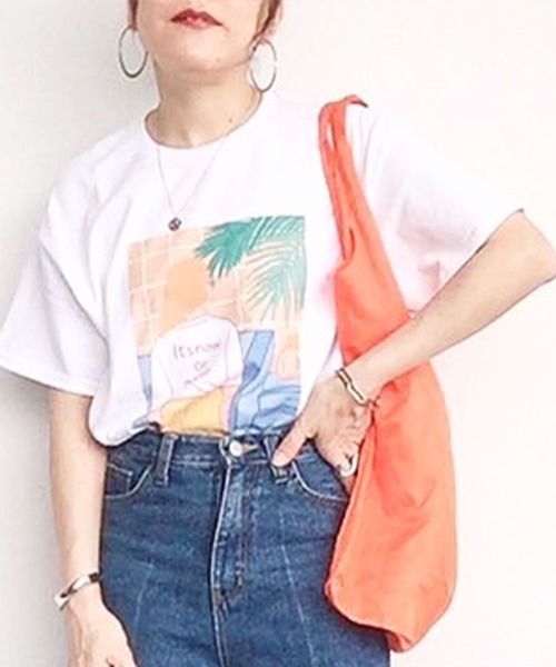 EPICKS（エピックス）の「【全10柄】バックプリント/フロントプリントGILDANグラフィックTシャツ（Tシャツ/カットソー・レディース・その他1/その他2/その他3/その他4/その他5/その他6/その他7/その他8/その他9/その他10・M）」の2枚目の写真