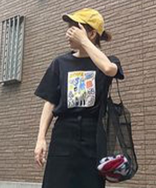 EPICKS（エピックス）の「【全10柄】バックプリント/フロントプリントGILDANグラフィックTシャツ（Tシャツ/カットソー・レディース・その他1/その他2/その他3/その他4/その他5/その他6/その他7/その他8/その他9/その他10・M）」の10枚目の写真
