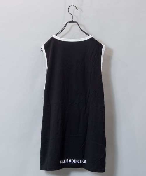 GALLIS ADDICTION（ガリスアディクション）の「GA RINGER TOP（タンクトップ・メンズ・ホワイト/グリーン/ブラック・FREE）」の16枚目の写真