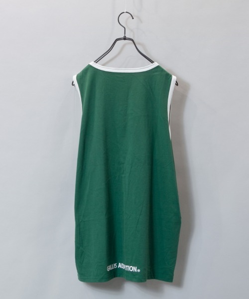 GALLIS ADDICTION（ガリスアディクション）の「GA RINGER TOP（タンクトップ・メンズ・ホワイト/グリーン/ブラック・FREE）」の18枚目の写真