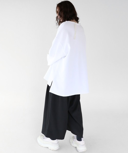 minsobi（ミンソビ）の「タッククロップドパンツ（スラックス・メンズ・ブラック・FREE）」の4枚目の写真