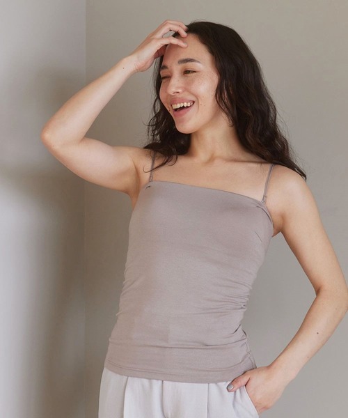 bijorie(ビジュリィ)の「【bijorie】NEW BASIC series/ベストボディブラ カップ付きベアトップ 22SS(その他アンダーウェア/インナー・レディース・ブラック/アイボリー/ブラウン系その他・LARGE/MEDIUM)」の13枚目の写真