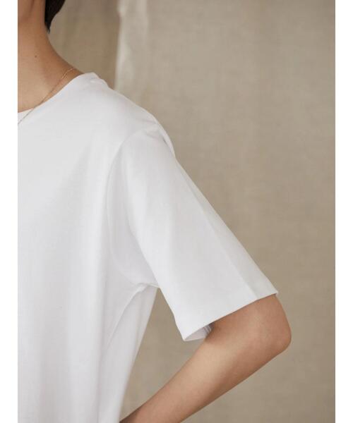 AMERICAN HOLIC(アメリカンホリック)の「Daily サイドスリットカットプルオーバー(Tシャツ/カットソー・レディース・ブラック/ブラウン/オフホワイト/ピンク/ミント/マルチ/ブルー系その他2/モカ/その他7/パープル/ブラック系その他4/ブルー・S/M/L)」の19枚目の写真