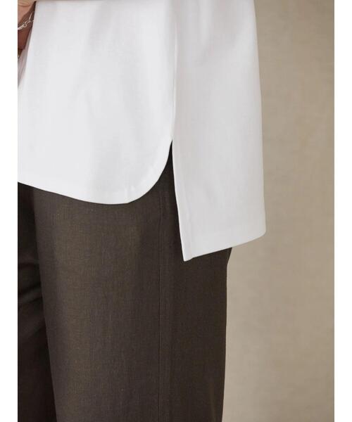 AMERICAN HOLIC(アメリカンホリック)の「Daily サイドスリットカットプルオーバー(Tシャツ/カットソー・レディース・ブラック/ブラウン/オフホワイト/ピンク/ミント/マルチ/ブルー系その他2/モカ/その他7/パープル/ブラック系その他4/ブルー・S/M/L)」の20枚目の写真