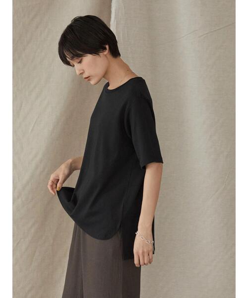 AMERICAN HOLIC(アメリカンホリック)の「Daily サイドスリットカットプルオーバー(Tシャツ/カットソー・レディース・ブラック/ブラウン/オフホワイト/ピンク/ミント/マルチ/ブルー系その他2/モカ/その他7/パープル/ブラック系その他4/ブルー・S/M/L)」の22枚目の写真