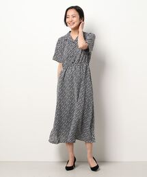 ehka sopo | 花柄開襟ワンピース(ワンピース)