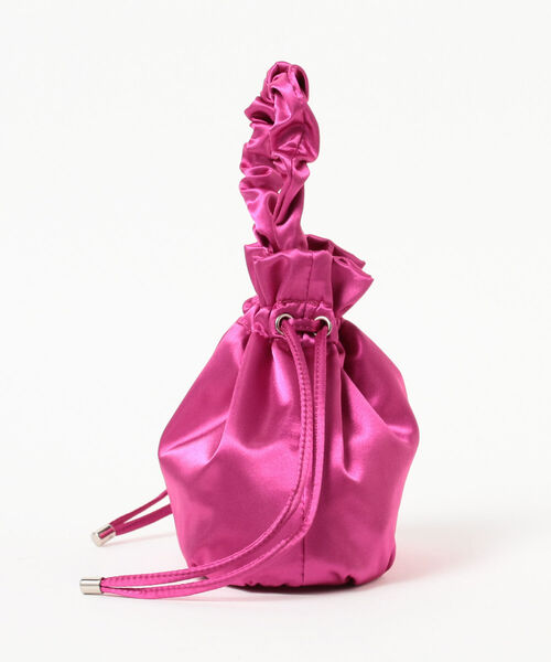 Ray BEAMS（レイビームス）の「Ray BEAMS / サテン 巾着 ミニ バッグ（メッセンジャーバッグ・レディース・ピンク/グリーン系その他2・ONE SIZE）」の15枚目の写真
